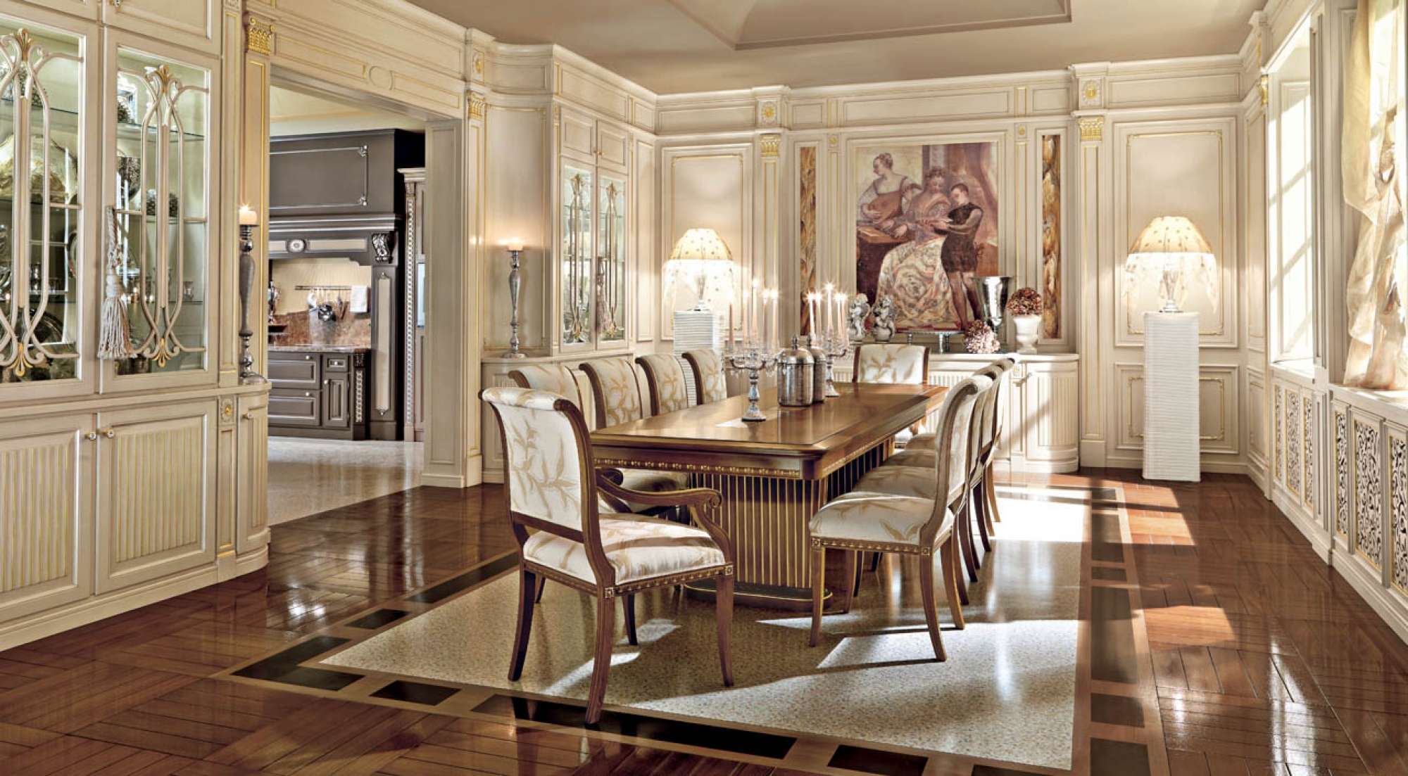 Sala da pranzo su misura di lusso, design Martini Verona