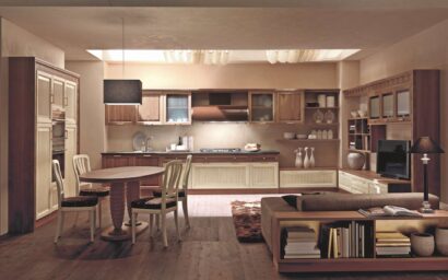 CONVIVIO NOCE CRUDO E LACCATO