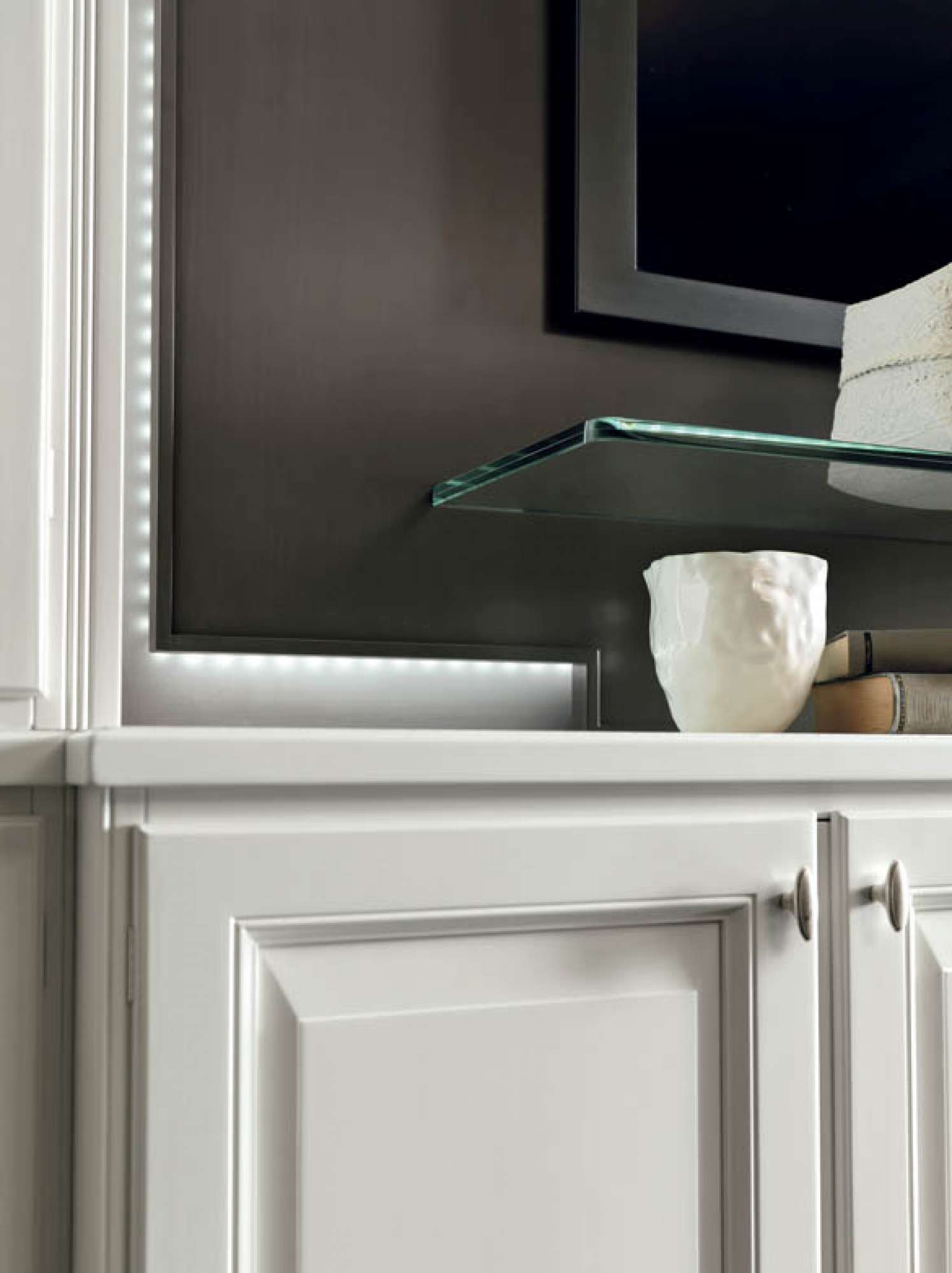 Mobili per zona giorno classico di lusso su misura, design Martini Verona