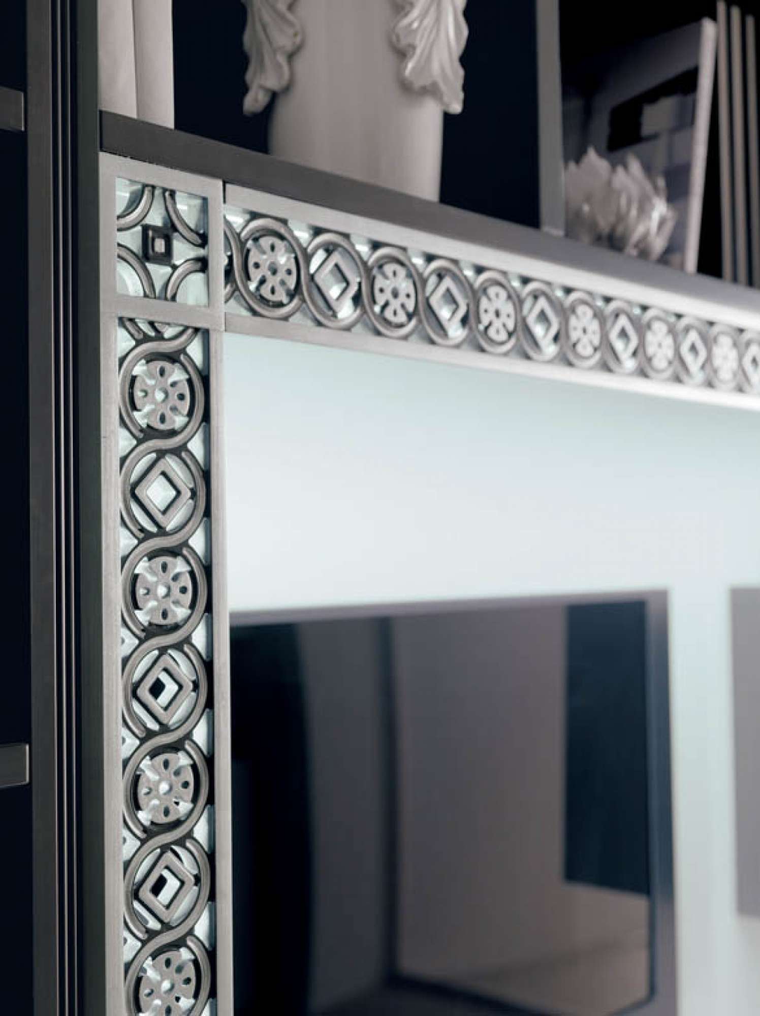 Mobili zona giorno classico di lusso per Villa al Lago di Garda, design Martini Verona