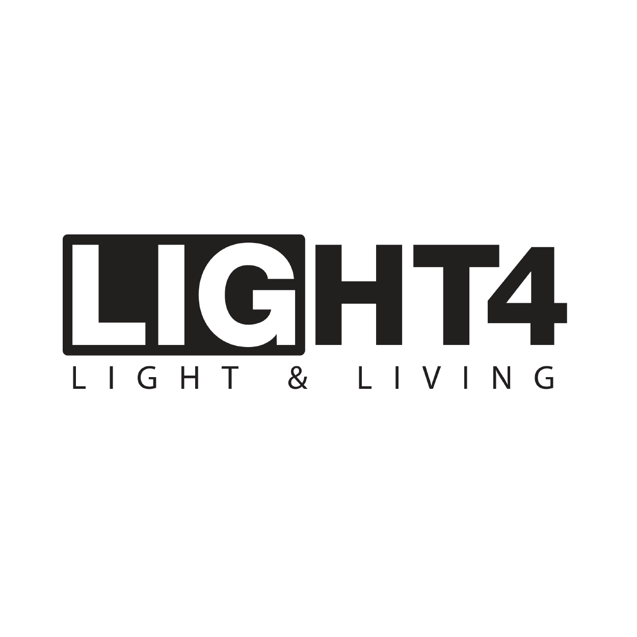 Logo Light4, azienda di lampade e lampadari