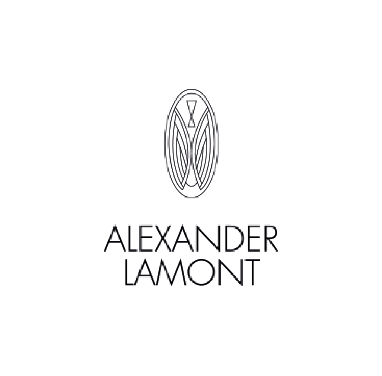 Logo Alexander Lamont, azienda di oggetti e superfici di alto design e artigianato