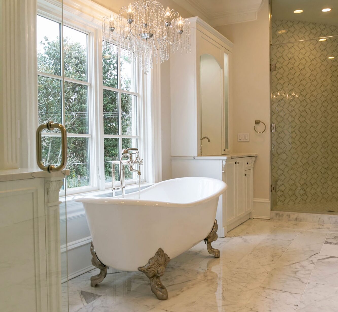 Mobili per bagno classico di lusso su misura, design Martini Verona