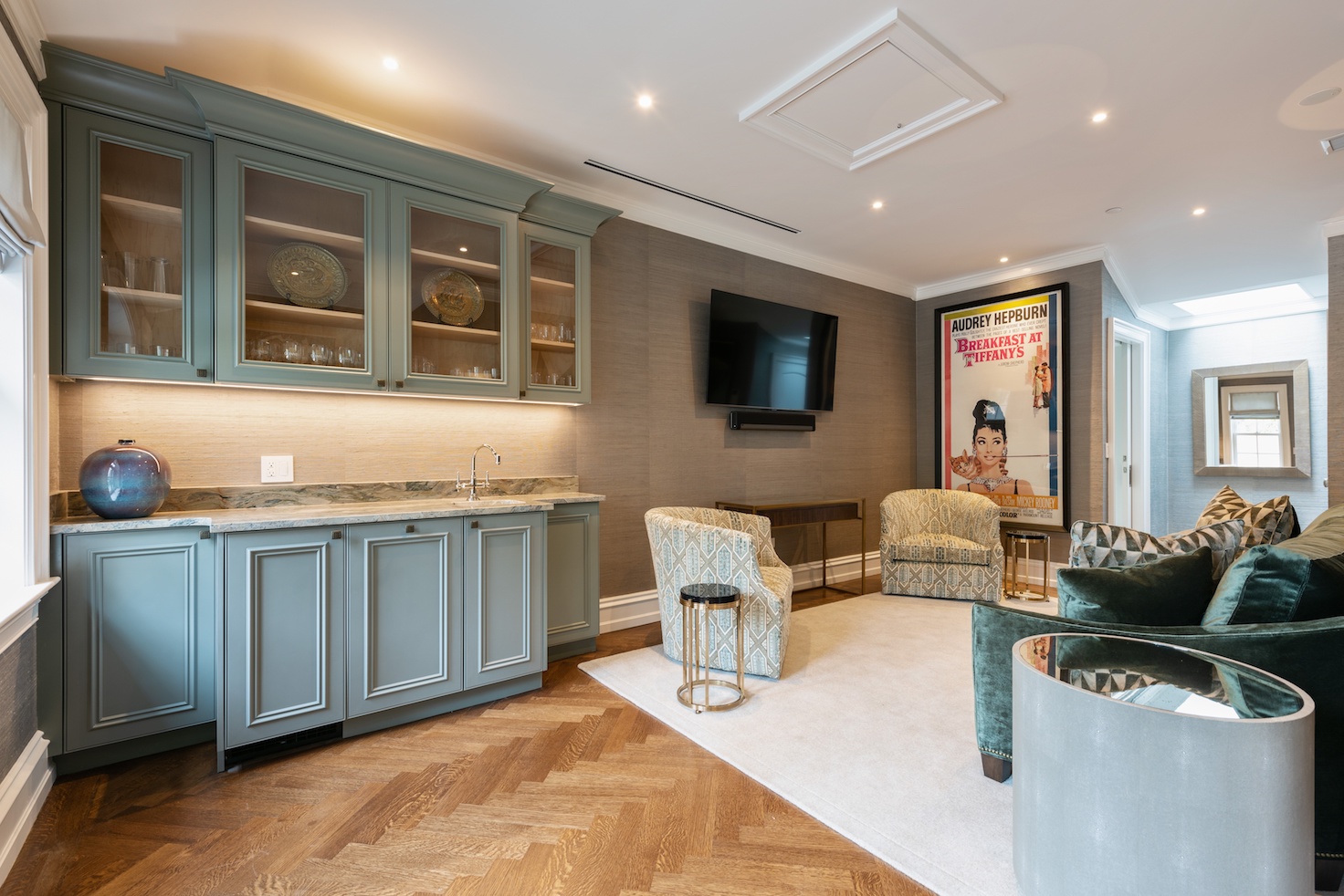 Arredamento su misura realizzato da Martini Verona per residenza privata a Chicago