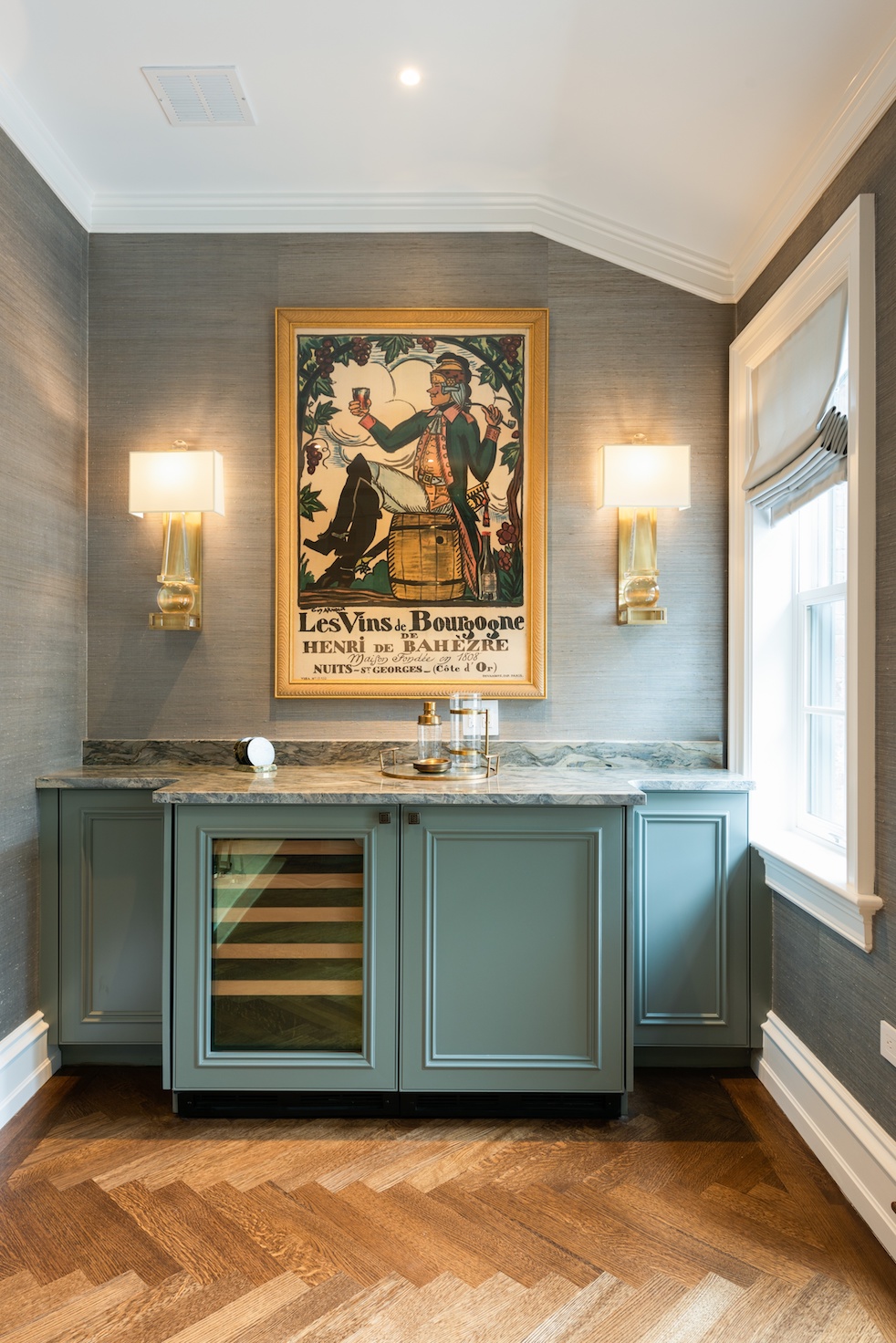 Arredamento su misura realizzato da Martini Verona per residenza privata a Chicago