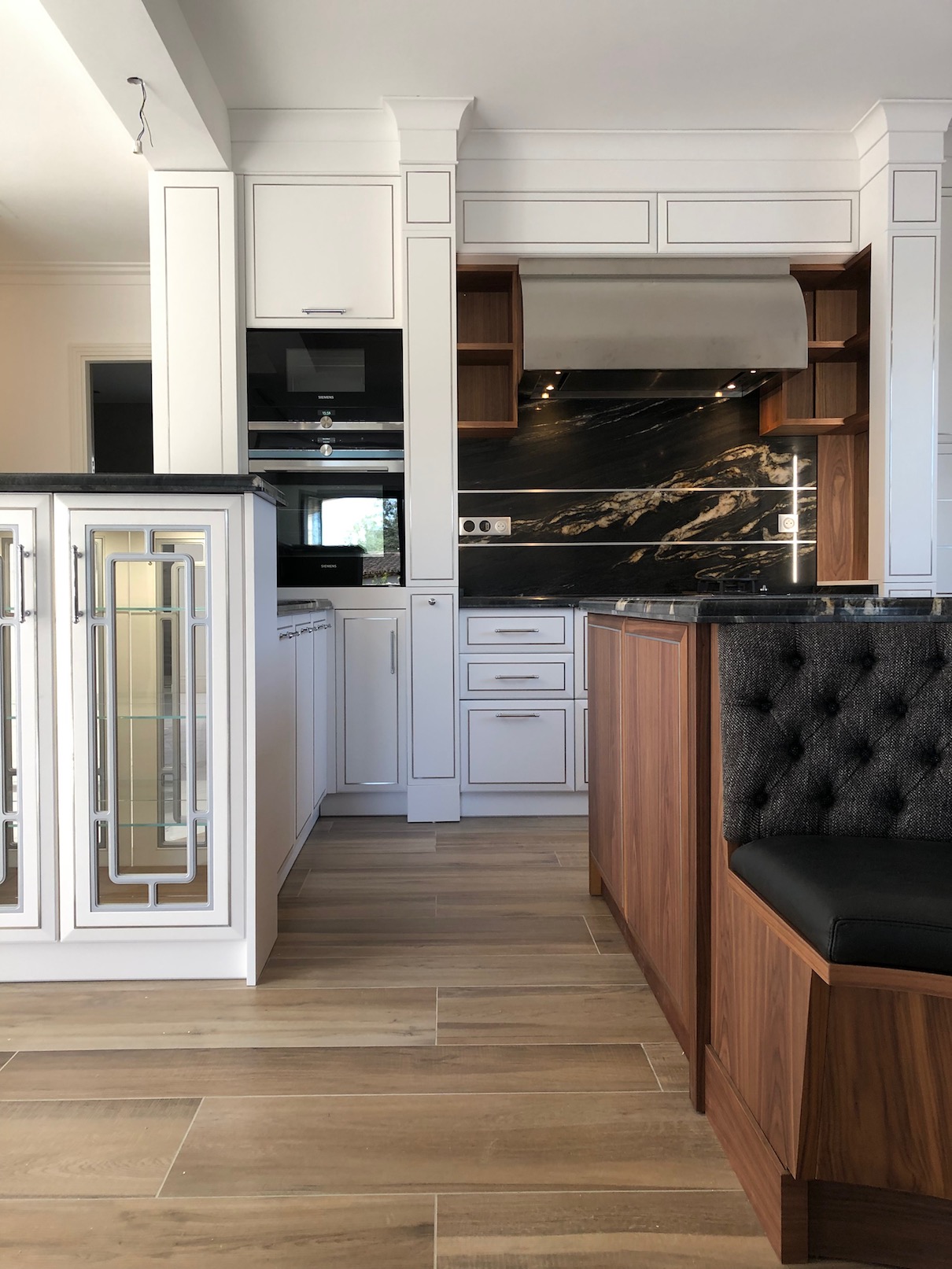 Cucina su misura realizzata ad Antibes da Martini Verona