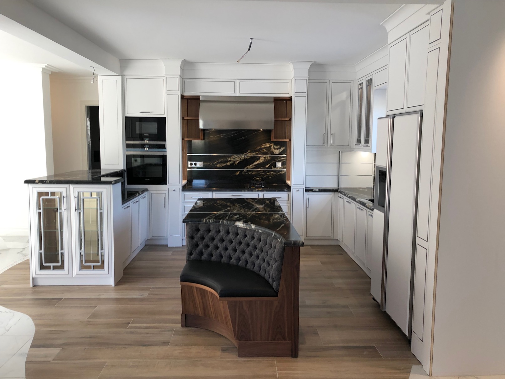 Cucina su misura realizzata ad Antibes da Martini Verona